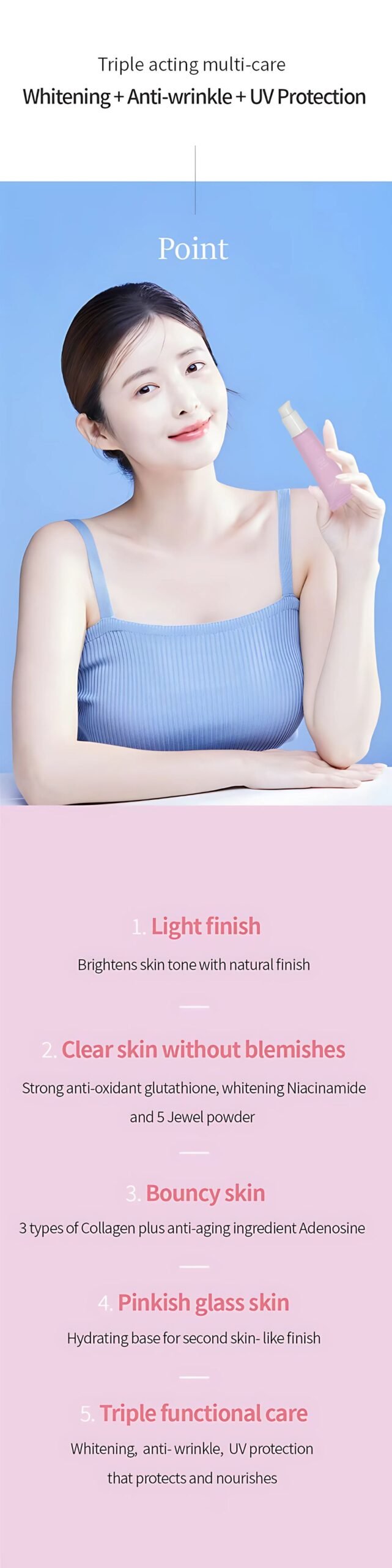 VIDA Tone Up Sun Serum 30ml 3 scaled